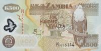 p43d from Zambia: 500 Kwacha from 2005