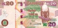 p59b from Zambia: 20 Kwacha from 2018