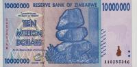 Gallery image for Zimbabwe p78: 10000000 Dollars