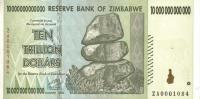 Gallery image for Zimbabwe p88r: 10000000000000 Dollars