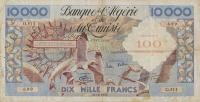 p114 from Algeria: 10000 Francs from 1958