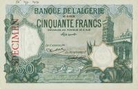 Gallery image for Algeria p79ct: 50 Francs
