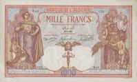 p83a from Algeria: 1000 Francs from 1926