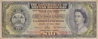 p31b from British Honduras: 10 Dollars from 1964
