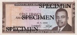 Gallery image for Burundi p23s: 100 Francs