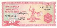 Gallery image for Burundi p27c: 20 Francs