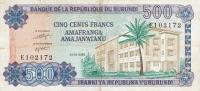 Gallery image for Burundi p34b: 500 Francs