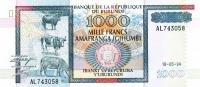 p39a from Burundi: 1000 Francs from 1994