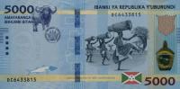 p53b from Burundi: 5000 Francs from 2018