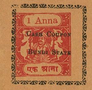 Gallery image for India, Princely States pS222: 1 Anna