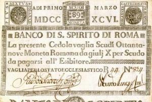 pS463 from Italian States: 89 Scudi from 1786