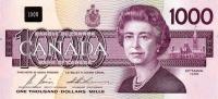 Gallery image for Canada p100b: 1000 Dollars