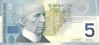 p101b from Canada: 5 Dollars from 2002
