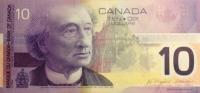 Gallery image for Canada p102d: 10 Dollars