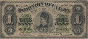 Gallery image for Canada p17d: 1 Dollar