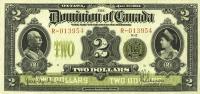 p30d from Canada: 2 Dollars from 1914