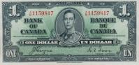 Gallery image for Canada p58e: 1 Dollar from 1937