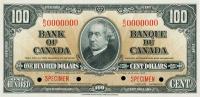 p64s from Canada: 100 Dollars from 1937