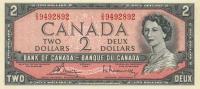 p76c from Canada: 2 Dollars from 1954