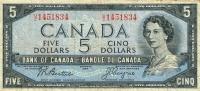p77a from Canada: 5 Dollars from 1954