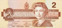 Gallery image for Canada p94a: 2 Dollars from 1986