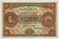 p35s from Cape Verde: 10 Escudos from 1921