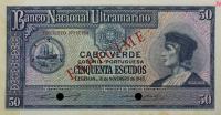 p44s from Cape Verde: 50 Escudos from 1945