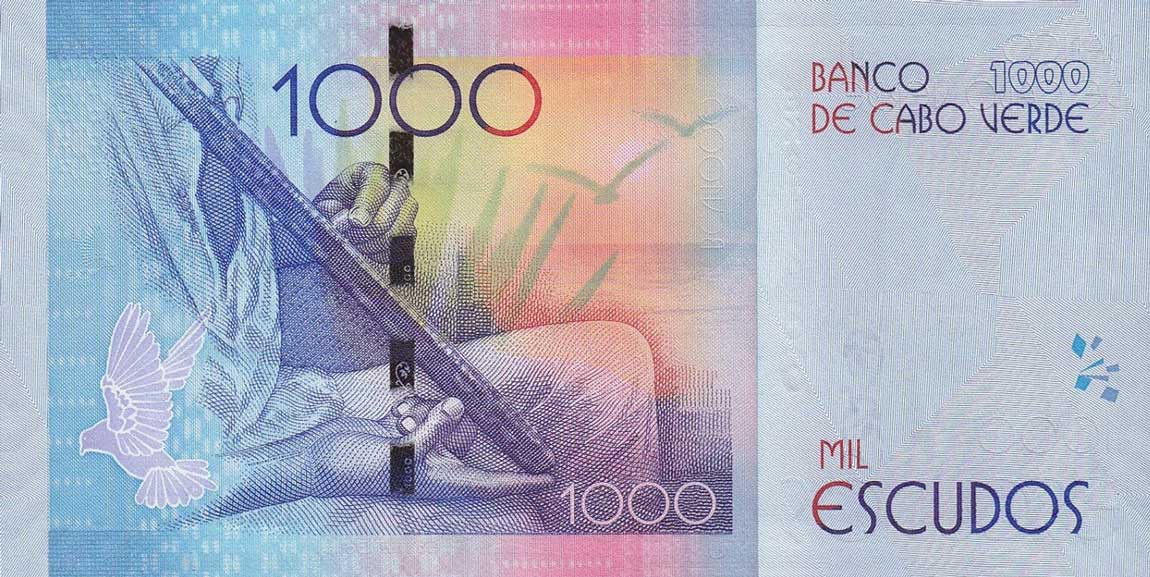 Back of Cape Verde p73a: 1000 Escudos from 2014