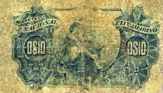Back of Cape Verde p9A: 4 Centavos from 1914