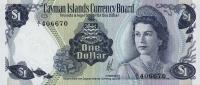 Gallery image for Cayman Islands p1a: 1 Dollar