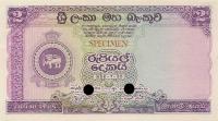 p57ct from Ceylon: 2 Rupees from 1956