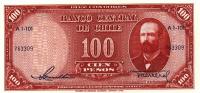 p113 from Chile: 100 Pesos from 1947