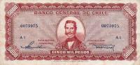 Gallery image for Chile p117b: 5000 Pesos