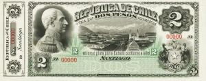 Gallery image for Chile p12p: 2 Pesos