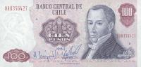 Gallery image for Chile p152b: 100 Pesos