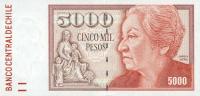Gallery image for Chile p155f: 5000 Pesos