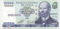 Gallery image for Chile p157s: 10000 Pesos