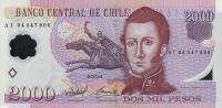 Gallery image for Chile p160a: 2000 Pesos