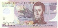 Gallery image for Chile p160b: 2000 Pesos
