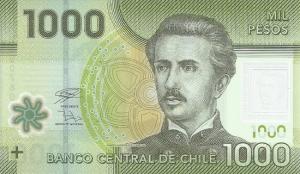 Gallery image for Chile p161i: 1000 Pesos
