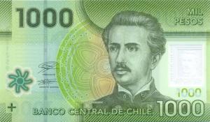 Gallery image for Chile p161j: 1000 Pesos