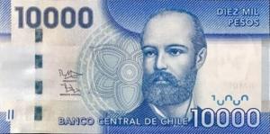 Gallery image for Chile p164e: 10000 Pesos
