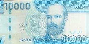 Gallery image for Chile p164f: 10000 Pesos
