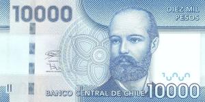 Gallery image for Chile p164i: 10000 Pesos