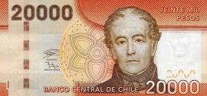 Gallery image for Chile p165k: 20000 Pesos
