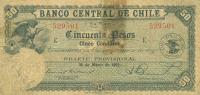 Gallery image for Chile p84a: 50 Pesos