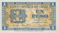 Gallery image for Chile p90c: 1 Peso