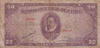 Gallery image for Chile p93a: 20 Pesos