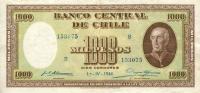 Gallery image for Chile p99: 1000 Pesos