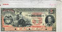 p235s from Colombia: 5 Pesos from 1895